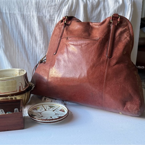 HOBO - Beautiful Burgundy Hobo Shoulder Bag.  
$53 OBO - Picture 2 of 13